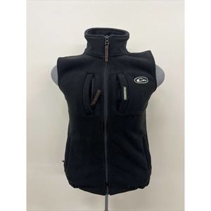 Drake Clothing Co. Waterfowl Vest - Size 14 - Black - Magnattach 🦆🪿Boys Youth